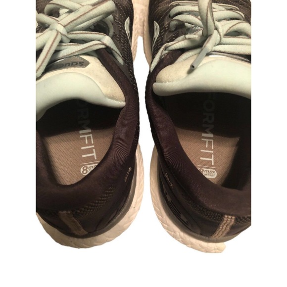 Saucony Triumph 18 Running Shoe Sport Walking Women Charcoal/Sky - 8.5 M US - Picture 6 of 9